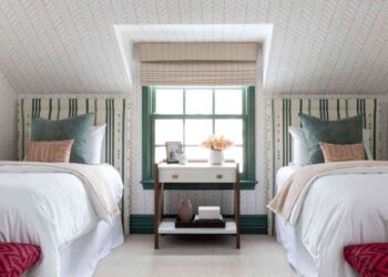 2 beds in one small room ideas