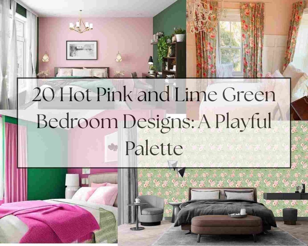 20 Hot Pink and Lime Green Bedroom Designs A Playful Palette