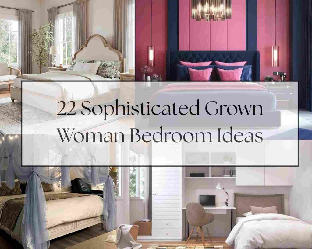 22 Sophisticated Grown Woman Bedroom Ideas