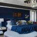 navy blue and grey bedroom ideas