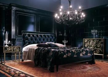 romantic gothic bedroom